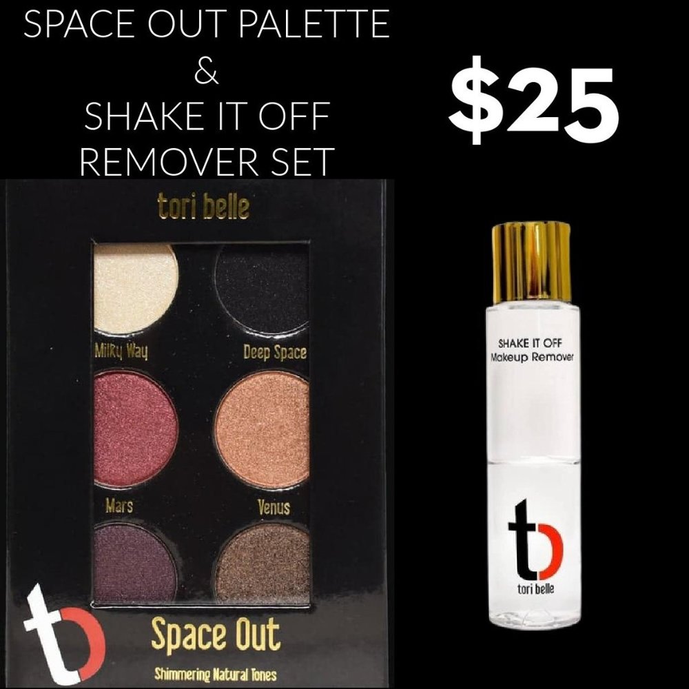 Tori Belle Eyeshadow Palette & Makeup Remover